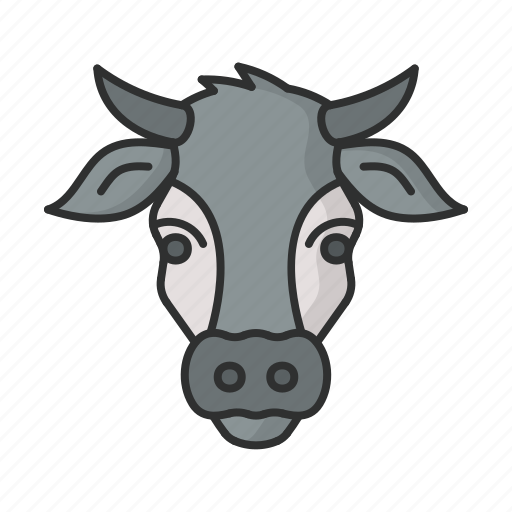 Cow, animal, farm, zoo, wild icon - Download on Iconfinder
