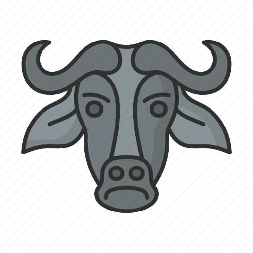 Buffalo, animal, zoo, wild, forest icon - Download on Iconfinder