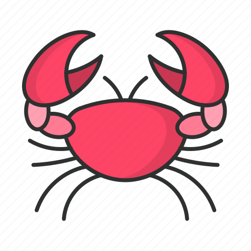 Crab, animal, ocean, sea, zoo icon - Download on Iconfinder