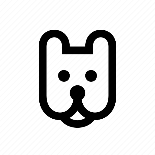 Animal, dog, face, pet icon - Download on Iconfinder