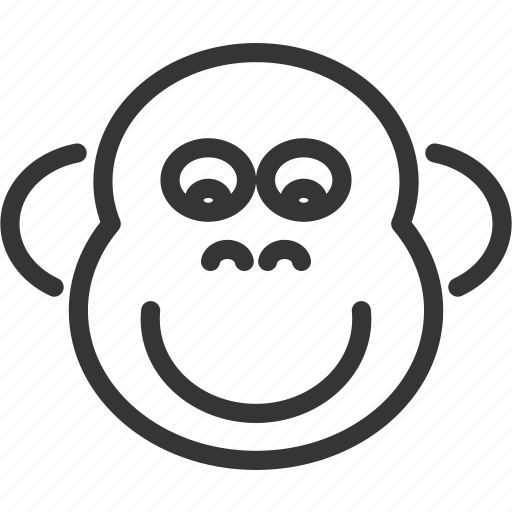 Animal, chimpanzee, monkey icon - Download on Iconfinder