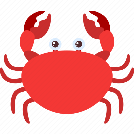 Crab, animal, beach, sea icon - Download on Iconfinder