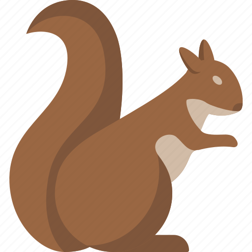 Squirrel, animal, cute, nut, tree icon - Download on Iconfinder