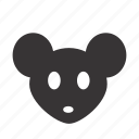 animal, face, fill, head, mouse, pet