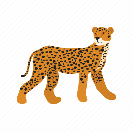 Cheetah, africa, animal, kenya, running, safari, wildlife icon - Download on Iconfinder