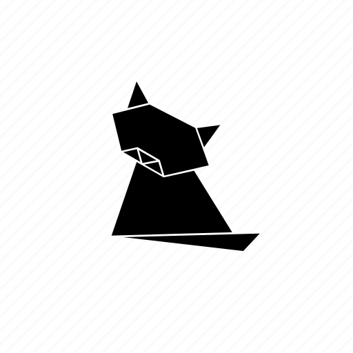 Animals, cat, domestic, origami, pet icon - Download on Iconfinder