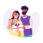 diwali gift, surprise, present, hamper, couple 