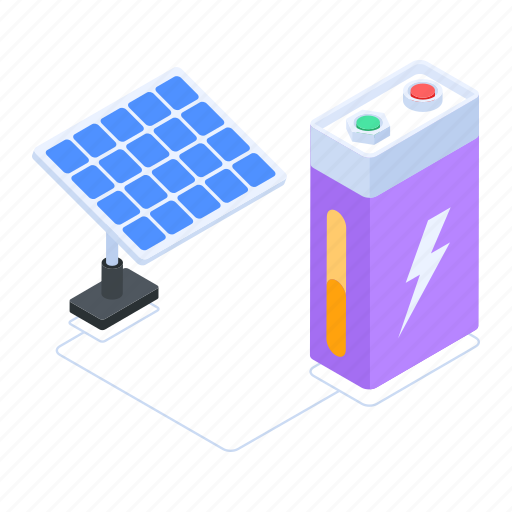 Solar battery, solar charging, solar energy, solar cell, solar storage icon - Download on Iconfinder