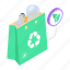recycling bag, trash bag, eco bag, reusable bag, reusable tote 