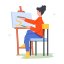 people working, working icons, activities, daily life, labours 