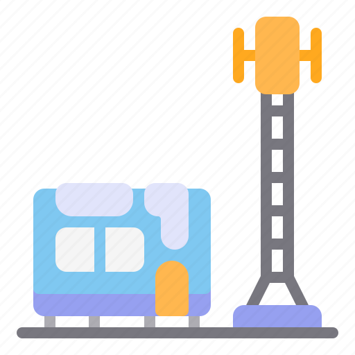 Arctic, station, train, transportation, winter icon - Download on Iconfinder