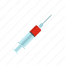 blood, syringe