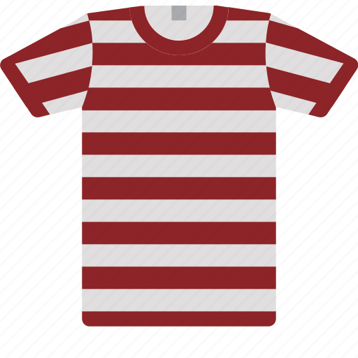 Stripes, tshirt, cloth, clothes, shirt, wear icon - Download on Iconfinder