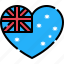 heart, love, flag, country, nation, australian 