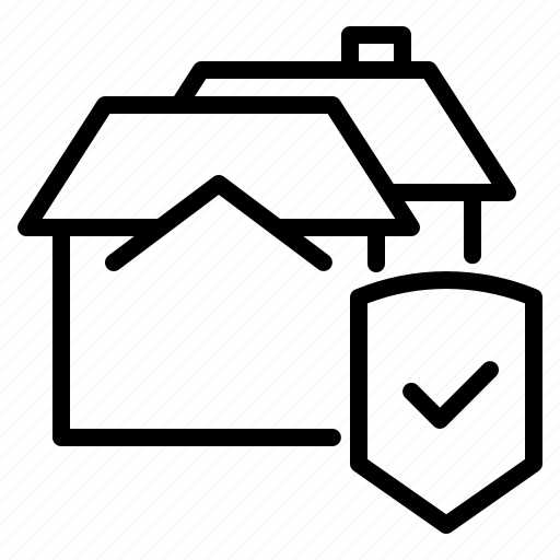 Protection, house, insurance, home, property, security icon - Download on Iconfinder