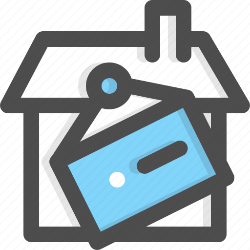 Hanging, property, real estate, rent, sale, sold, sold out icon - Download on Iconfinder