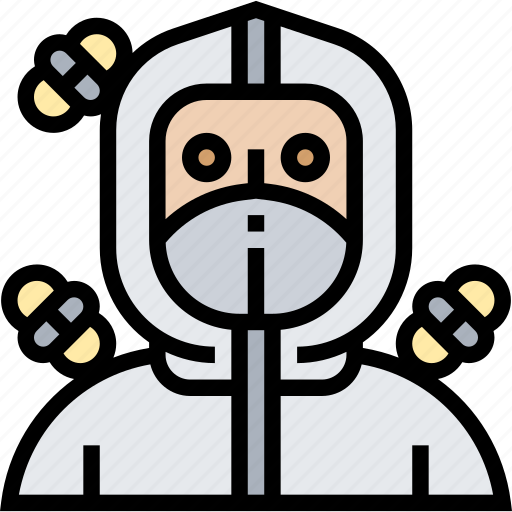 Protection, suit, beekeeper, apiculture, farm icon - Download on Iconfinder