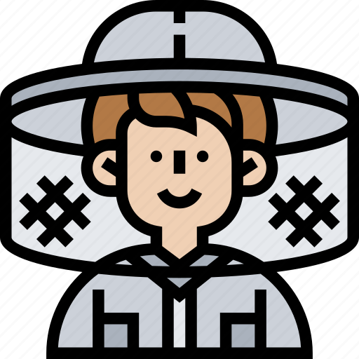 Protective, clothing, apiarist, beekeeper, worker icon - Download on Iconfinder
