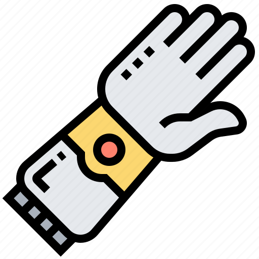 Gloves, hand, leather, protection, safety icon - Download on Iconfinder