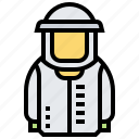 beekeeper, clothing, protective, safety, suit 