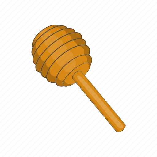 Cartoon, food, healthy, honey, sign, stick, wooden icon - Download on Iconfinder