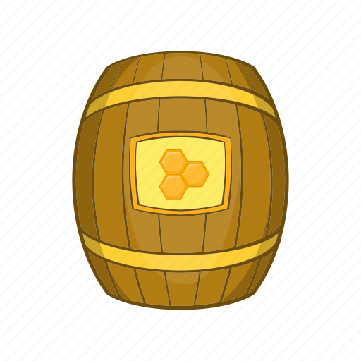 Barrel, cartoon, dessert, food, honey, sign, sweet icon - Download on Iconfinder