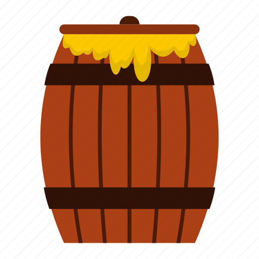 Agriculture, barrel, bee, board, cask, container, honey keg icon - Download on Iconfinder