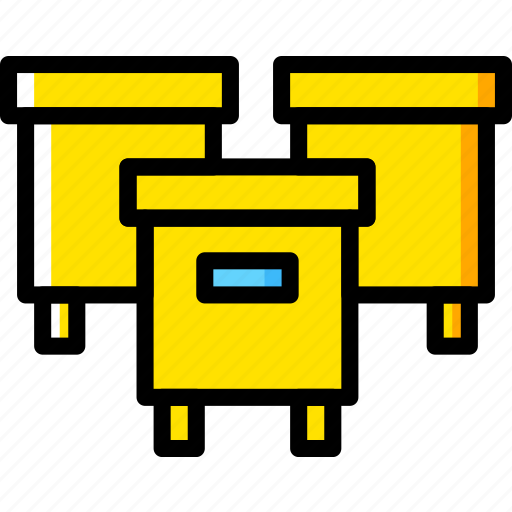 Apiary, apiculture, bee, hives icon - Download on Iconfinder
