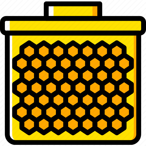 Apiary, apiculture, bee, comb, honey icon - Download on Iconfinder