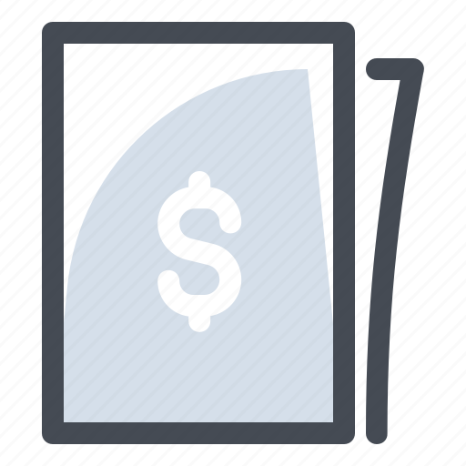 Accounting, cash, dollar, money, business, document, report icon - Download on Iconfinder