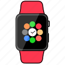 apple, watch, clock, device, technology