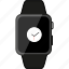 apple, grey, metalic, watch, device, timepiece 