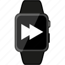 apple, forward, grey, metalic, watch, device, time