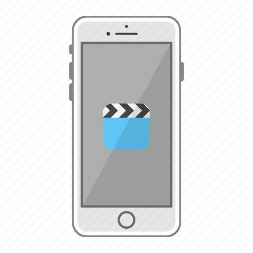 App, apple, iphone, mobile, phone, screen, videos icon - Download on Iconfinder