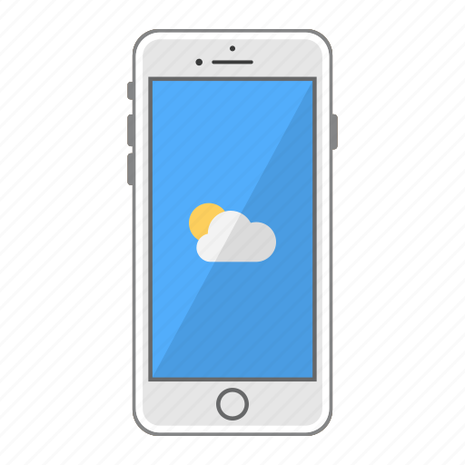 App, apple, iphone, mobile, phone, screen, weather icon - Download on Iconfinder