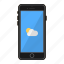 app, apple, iphone, mobile, phone, screen, weather 