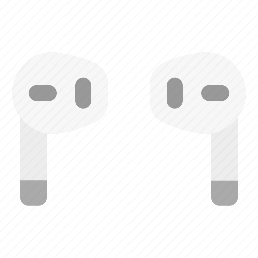 Airbuds, airpods, apple, earphone, wireless icon - Download on Iconfinder