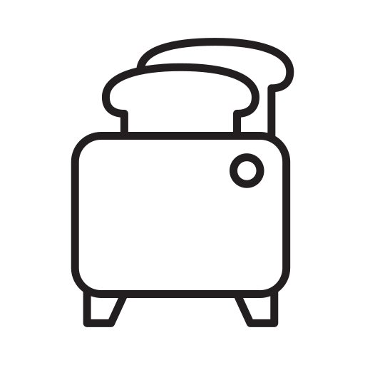 Home, appliance, toaster, kitchen, cooking icon - Free download