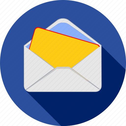 Email, inbox, letter, mail, message, send, text icon - Download on Iconfinder