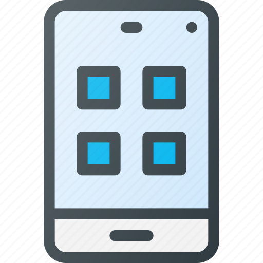 Application, apps, mobile, tile icon - Download on Iconfinder