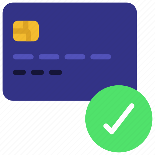 Approved, credit, card, payment, debit icon - Download on Iconfinder