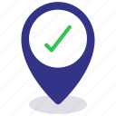 approved, location, locate, pinpoint, map