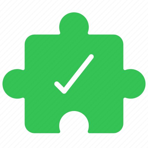 Completed, puzzle, complete, solution, answer icon - Download on Iconfinder