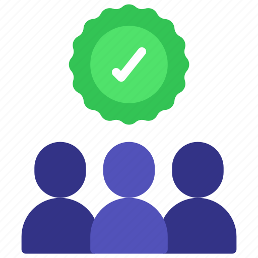 Group, approve, team, people, users icon - Download on Iconfinder