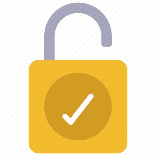 Successful, unlock, unlocked, unsafe, unsecure icon - Download on Iconfinder