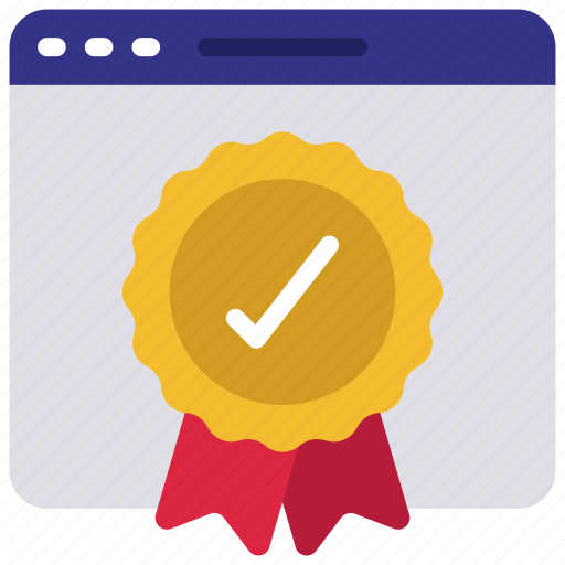 Website, award, browser, window, reward icon - Download on Iconfinder