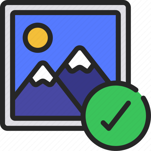 Approved, photo, approve, image, artwork icon - Download on Iconfinder