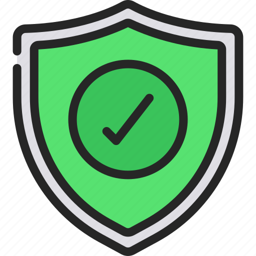 Approved, shield, protection, secure, tick icon - Download on Iconfinder