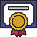 certificate, award, certified, reward