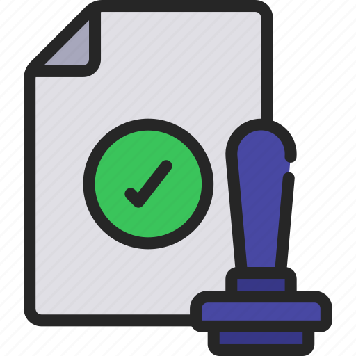 Stamp, paper, stamped, stamper, tool icon - Download on Iconfinder